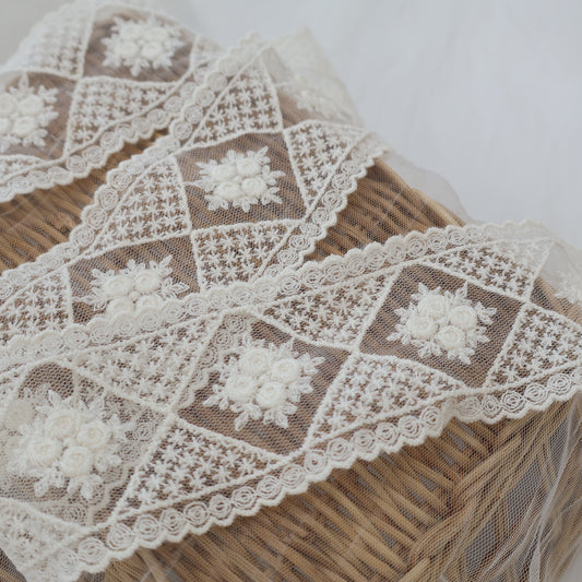 Rose ribbon 薔薇レースリボン