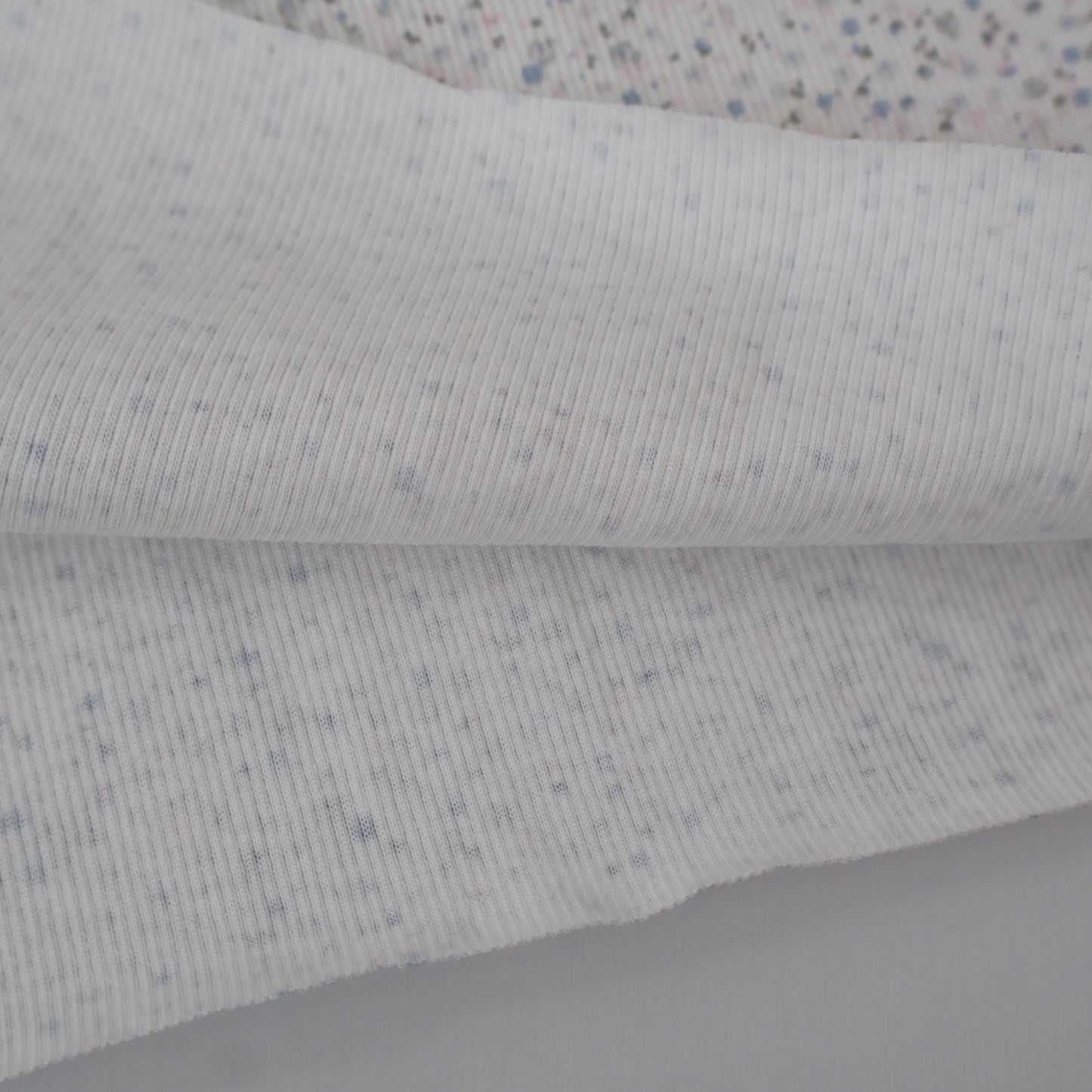 Little flower knit　小花柄リブニット